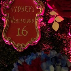 A sign that says sydney 's wonderland 1 6